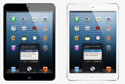 Ipad Mini Siri - Apple Ipad Mini 16gb Black, HD Png Download, Transparent PNG