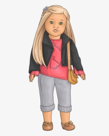 American Girl Doll Clipart, HD Png Download, Transparent PNG