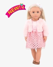 Millie Regular 18-inch Doll - Our Generation Doll Franco, HD Png Download, Transparent PNG