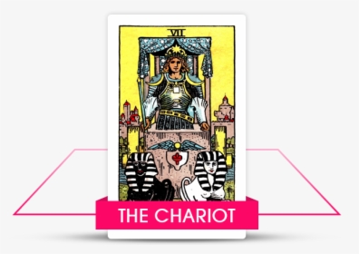 8 The Chariot - Chariot Tarot, HD Png Download, Transparent PNG