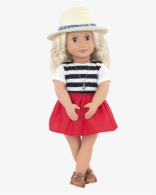 Clarissa 18-inch Doll With Summer Outfit - Our Generation Doll Clarissa, HD Png Download, Transparent PNG