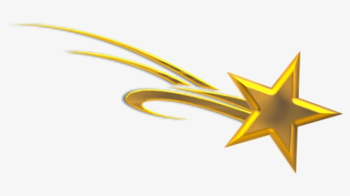 #star #gold #shootingstar #meteor #comet, HD Png Download, Transparent PNG