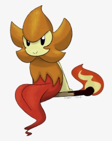 No - 27 name - Flarestic type - Fire species - Match - Cartoon, HD Png Download, Transparent PNG