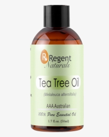 100% Pure Tea Tree Oil 50ml - Glass Bottle, HD Png Download, Transparent PNG