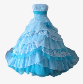 Transparent Gown Png - Princess Dress Transparent Background, Png Download, Transparent PNG