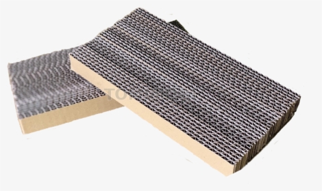 Corrugated Cardboard Rectangle Cat Scratch - Floor, HD Png Download, Transparent PNG