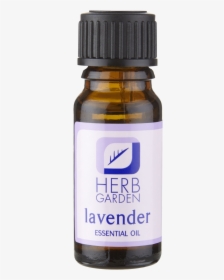 Herb Garden Lavender Essential Oil - Glass Bottle, HD Png Download, Transparent PNG