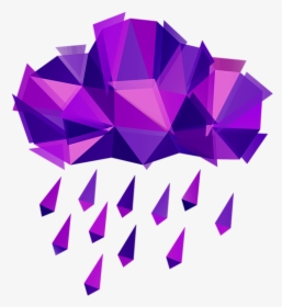 Purple Rain Clipart, HD Png Download, Transparent PNG