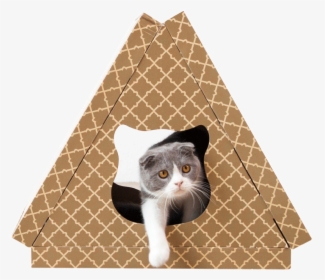 [new Arrival] Triangle Cat House Cat Gripper Claw Grinder - Arrow Wind Icon Png, Transparent Png, Transparent PNG