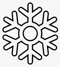 Snowflake Icon Outline, HD Png Download, Transparent PNG