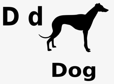 D For Dog Clip Arts - Greyhound Png, Transparent Png, Transparent PNG