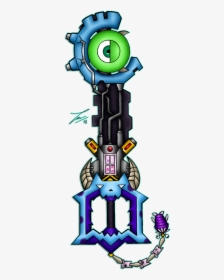 Scream Machine - Monsters Inc Keyblade, HD Png Download, Transparent PNG