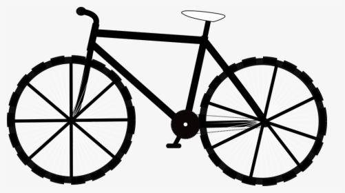 Bike Free Vector Graphic - Transparent Background Bicycle Clipart, HD Png Download, Transparent PNG