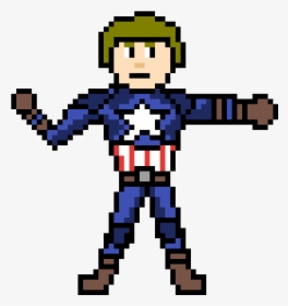 Captain America Endgame Pixel, HD Png Download, Transparent PNG