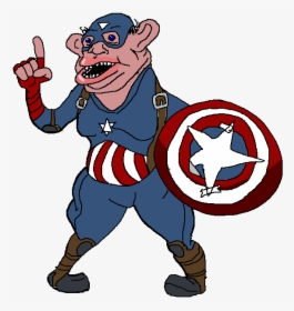Captain America Clipart Emh - Cartoon, HD Png Download, Transparent PNG