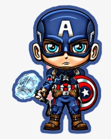 Captain America Sticker Fan Art By Lordmesa-art - Fan Art Captain America, HD Png Download, Transparent PNG