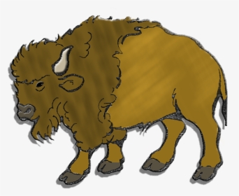 Herd Clipart Buffalo - Bison Clipart, HD Png Download, Transparent PNG