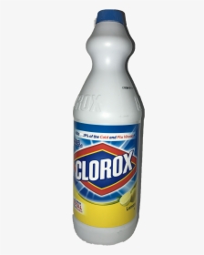 Clorox Bleach Lemon 1l   Title Clorox Bleach Lemon - Beer Bottle, HD Png Download, Transparent PNG