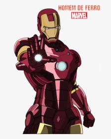 Transparent Homem De Ferro Png - Iron Man Anime Png, Png Download, Transparent PNG