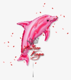 Transparent Dolphin Clipart - Pink Dolphin, HD Png Download, Transparent PNG