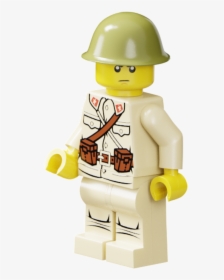 Wwii Japanese Soldier - Lego Ww2 Japanese Army, HD Png Download, Transparent PNG