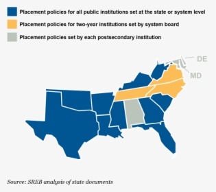 This Is A Map Of Postsecondary Placement Policies In - Theodore Roosevelt Election Map, HD Png Download, Transparent PNG