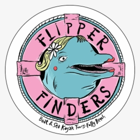 Flipper Finders Female Logo, HD Png Download, Transparent PNG
