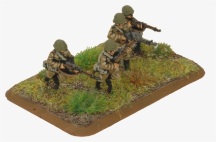 Flames Of War Sbx50 Rifle Company [plastic] Wwii Russian - Infantry, HD Png Download, Transparent PNG