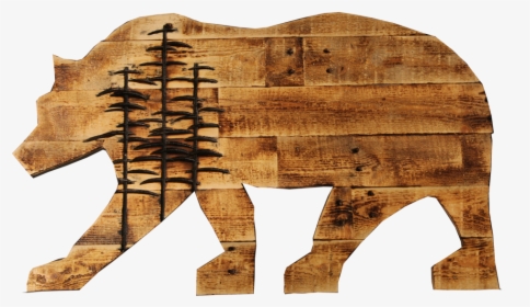 Bear With Trees - Indian Elephant, HD Png Download, Transparent PNG