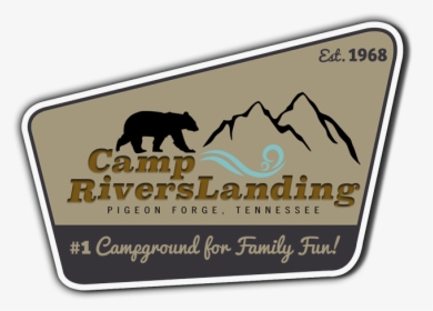 Riverslanding Resort In Pigeon Forge Logo - Camp Rivers Landing, HD Png Download, Transparent PNG