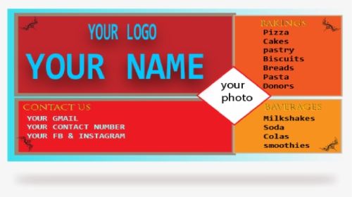Bakers Business Card Design Illustration Flat Logo - Ps3 Key, HD Png Download, Transparent PNG