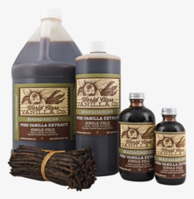 Madagascar Pure Vanilla Extract Single Fold   Title - Vanilla Extract Wholesale, HD Png Download, Transparent PNG