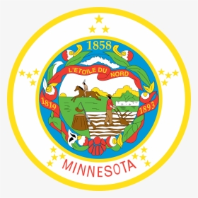 Minnesota State Seal Png - Minnesota State Flag, Transparent Png, Transparent PNG