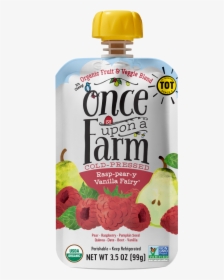 Rasp Pear Y Vanilla Fairy Pouch - Once Upon A Farm Blueberry, HD Png Download, Transparent PNG
