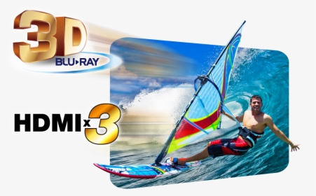 Flexible Connectivity To High Definition Devices - Windsurfing, HD Png Download, Transparent PNG