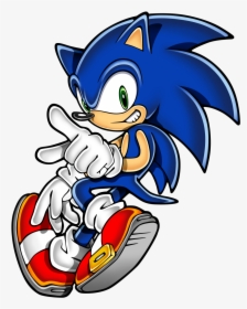 Sonic Channel Images Sonic Channel Sonic Hd Wallpaper - Modern Sonic The Hedgehog, HD Png Download, Transparent PNG