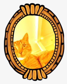 Cat Frames - Retro Round Banner, HD Png Download, Transparent PNG
