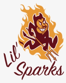 10u Little Sparks - Arizona State Sun Devils Mascot, HD Png Download, Transparent PNG