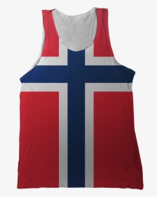 Norway Flag Tank Top - Vest, HD Png Download, Transparent PNG