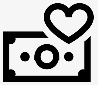 Transparent Money Icon Png - Heart, Png Download, Transparent PNG