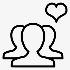 Group S Contacts People Like Love Heart Favorite - Create New Group Icon, HD Png Download, Transparent PNG