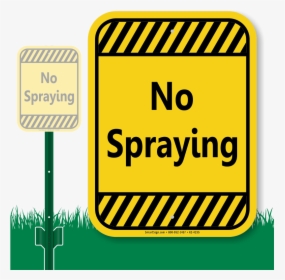 No Parking On The Grass Sign, - Bees Working Sign, HD Png Download, Transparent PNG