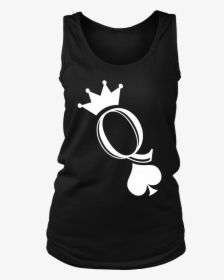 Queen Of Spades Women's Shirt, HD Png Download, Transparent PNG