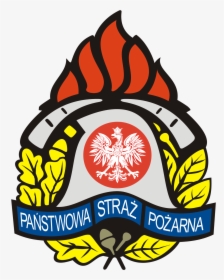 Państwowa Straż Pożarna Logo, HD Png Download, Transparent PNG