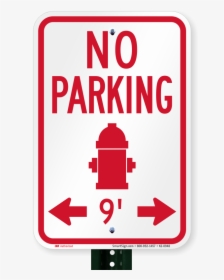 Fire Hydrant Signs Regulations - Parking Signs, HD Png Download, Transparent PNG