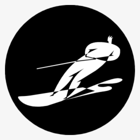 Vector Illustration Of Water Skier Skiing Behind Watercraft - Illustration, HD Png Download, Transparent PNG