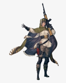 Anemone - Concept Art Nier Automata Characters, HD Png Download, Transparent PNG