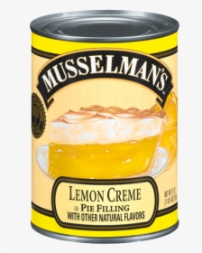 Musselman S Lemon Crème Pie Filling, 21 Oz - Musselman Apple Pie Filling, HD Png Download, Transparent PNG