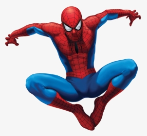 Spider-man Png Image Background - Cartoon Spiderman, Transparent Png, Transparent PNG