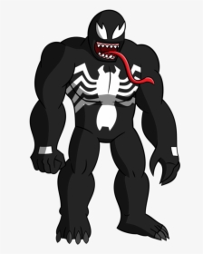 Collection Of Free Venom Drawing Cartoon Download On - Illustration, HD Png Download, Transparent PNG